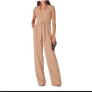 Black Halo Brittan wide leg Jumpsuit size 4